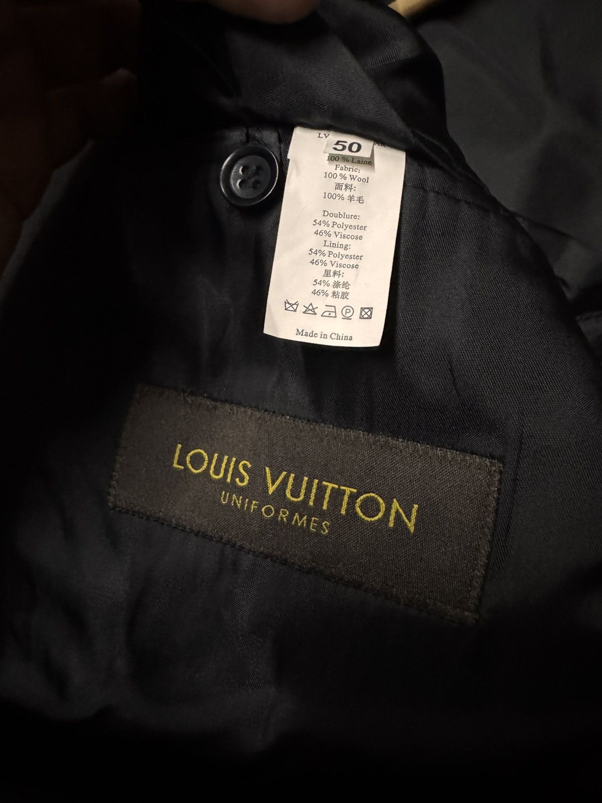 Louis Vuitton Louis Vuitton Blazer Size 50S - 9 Thumbnail