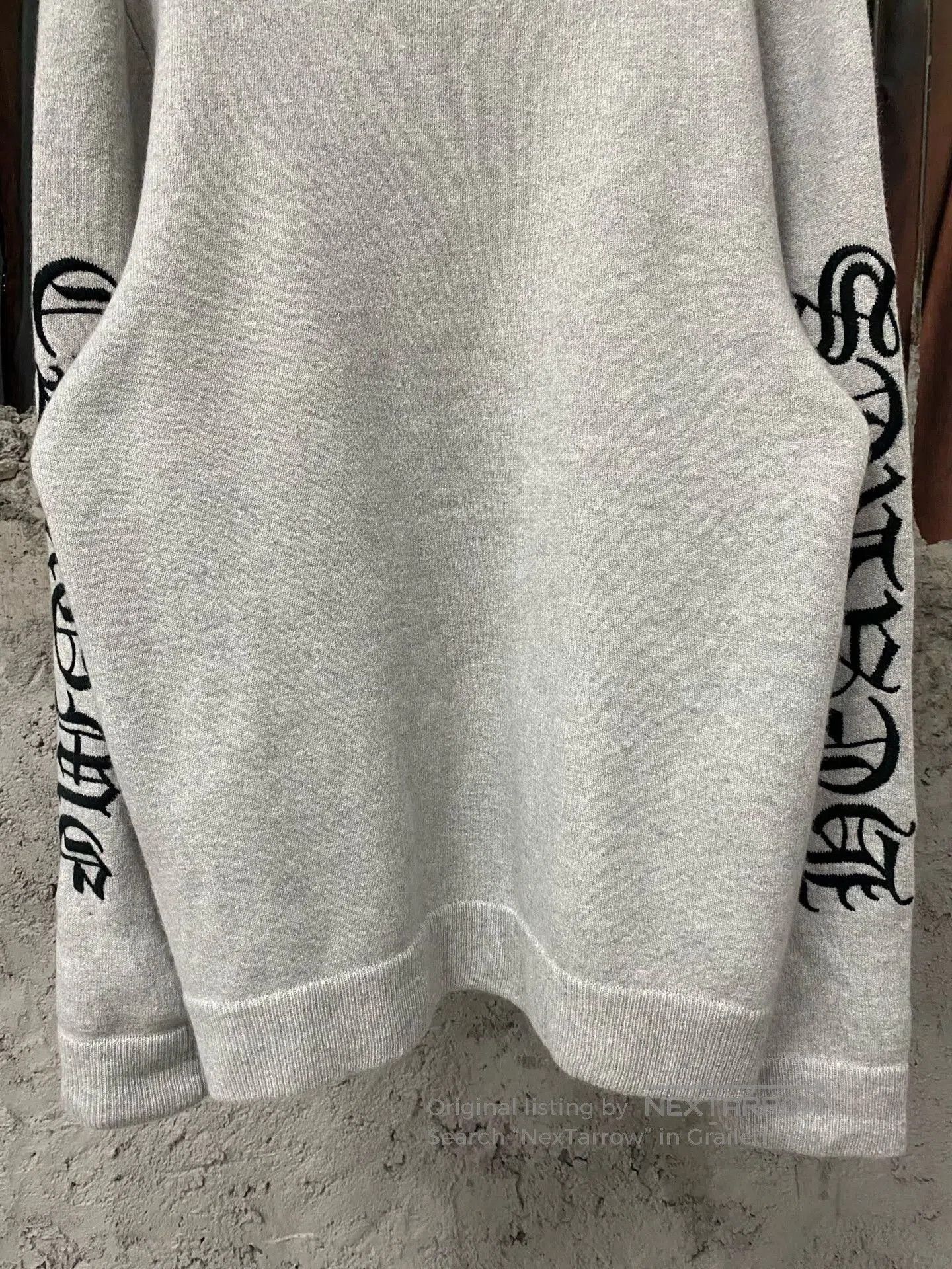 Chrome Hearts chrome hearts gray cashmere embroidered sweater. Size US M / EU 48-50 / 2 - 4 Thumbnail