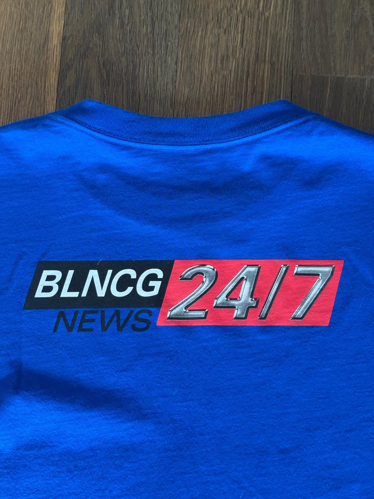 Balenciaga BALENCIAGA RARE NEWS 24/7 T-SHIRT Size US XXL / EU 58 / 5 - 3 Thumbnail