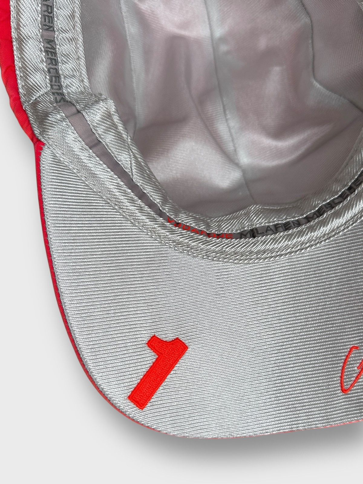 Malcolm McLaren Vintage Vodafone McLaren Mercedes Jenson Racing Nylon Cap Size ONE SIZE - 16 Thumbnail