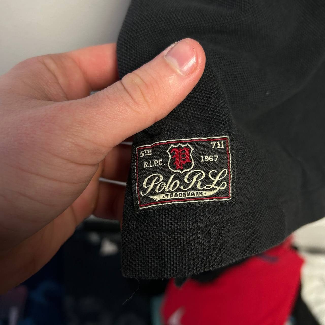Polo Ralph Lauren Mens Polo Ralph Lauren Brooklyn 5 big logo y2k opium polo Size US L / EU 52-54 / 3 - 7 Thumbnail