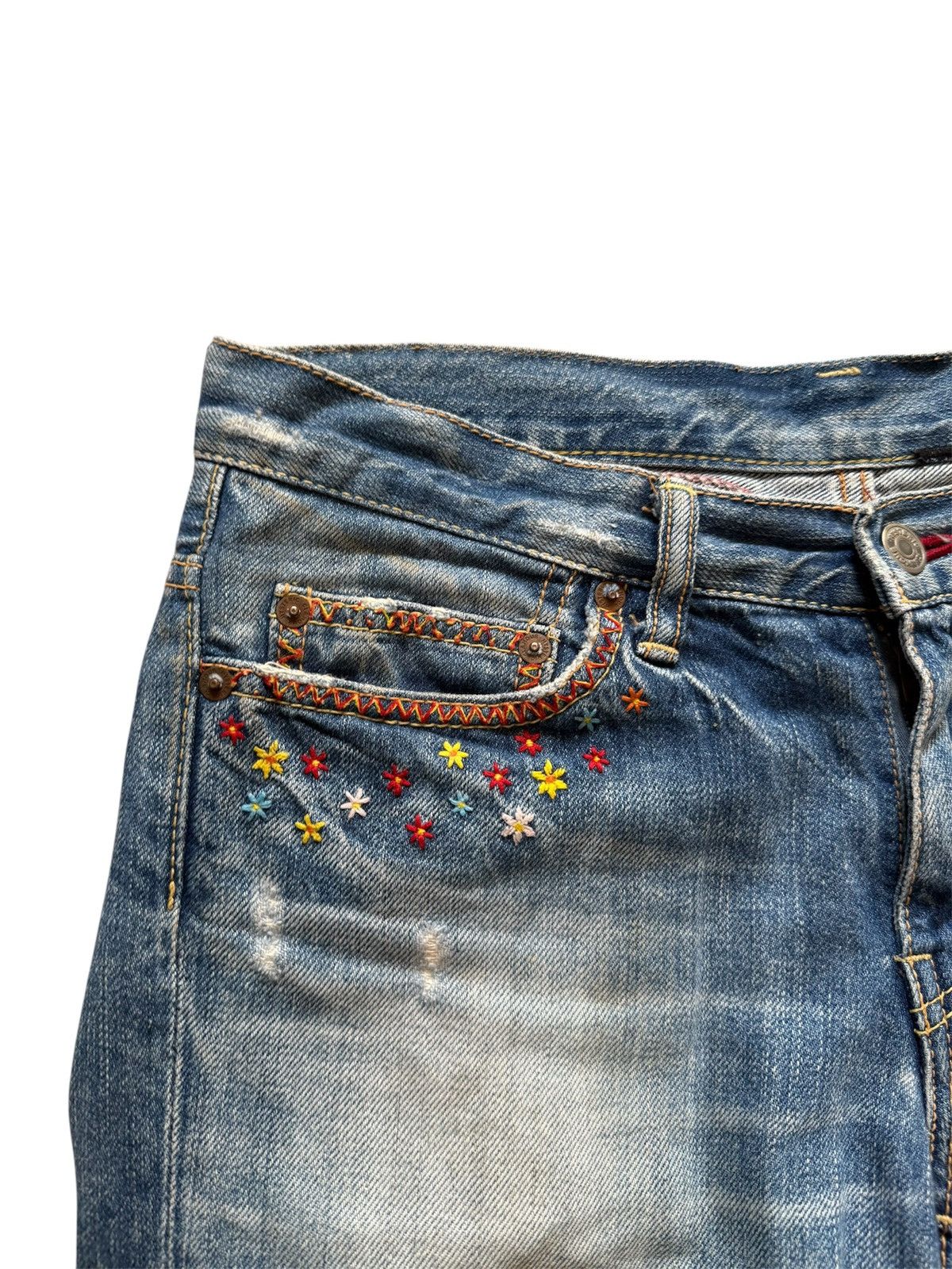 Hysteric Glamour Hysteric glamour “lucifers rising” jorts Size US 29 - 4 Thumbnail