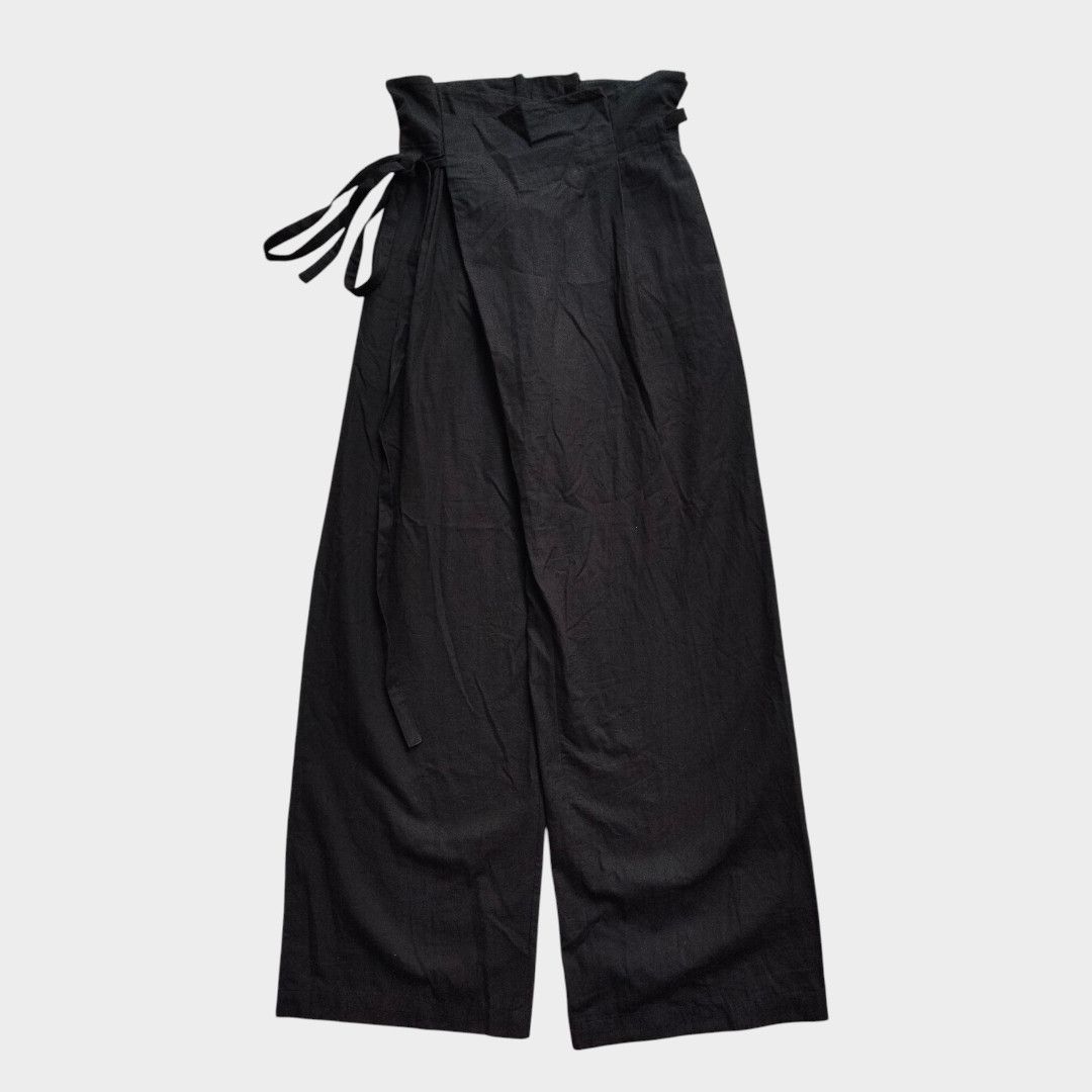 Yohji Yamamoto Beauty & youth United Arrows wrap pants Size US 29 - 1 Thumbnail