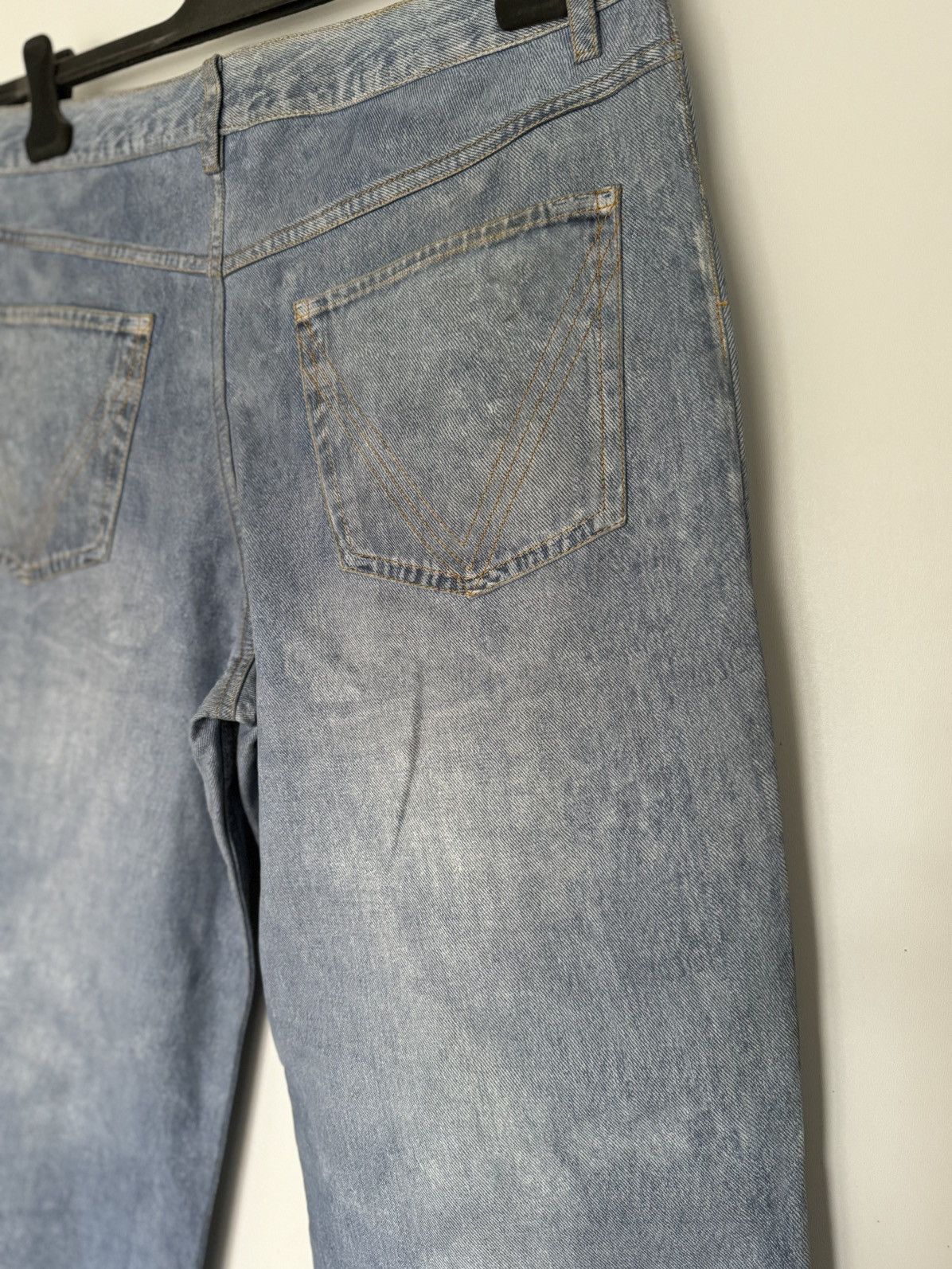 Bottega Veneta Bottega Veneta Denim Printed Leather Jeans Size US 32 / EU 48 - 7 Thumbnail