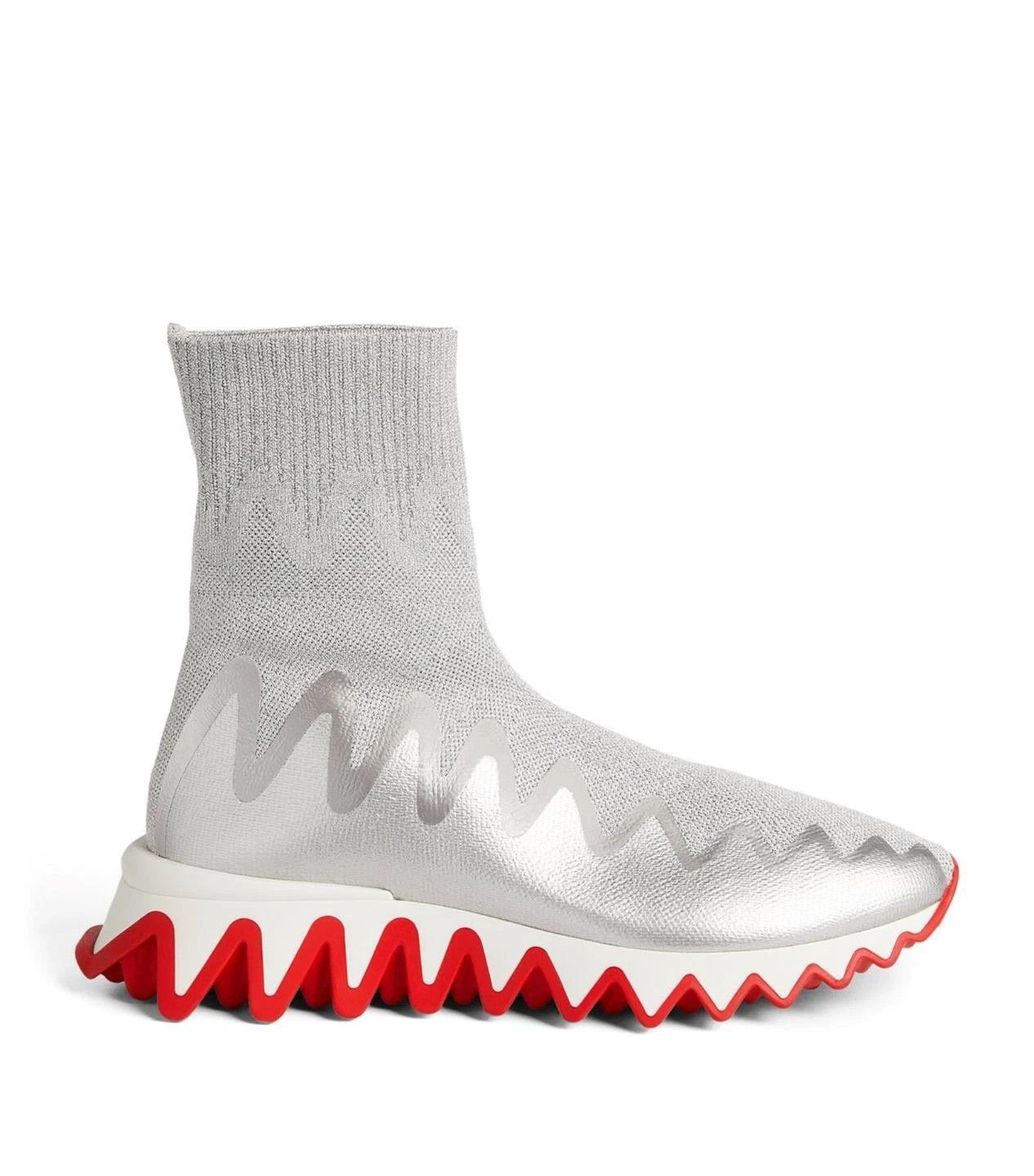 Christian Louboutin o1s1wg110226 Boots in Silver Size US 10 / IT 40 - 7 Thumbnail