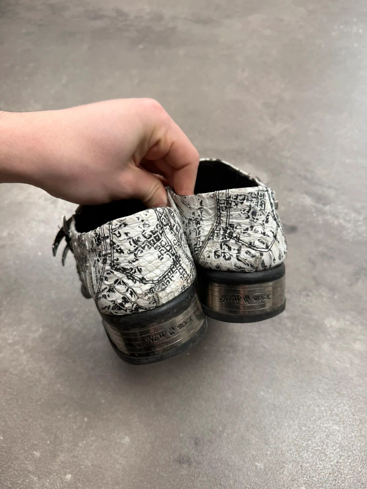 New Rock New Rock shoes boots archive opium avant-garde y2k punk rock Size US 7 / EU 40 - 11 Thumbnail