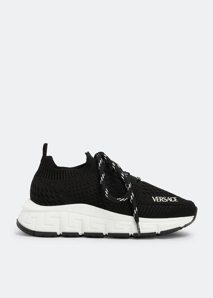 Versace o1y0226 Low-Top Sneakers in Black Size US 5 / IT 35 - 1 Thumbnail