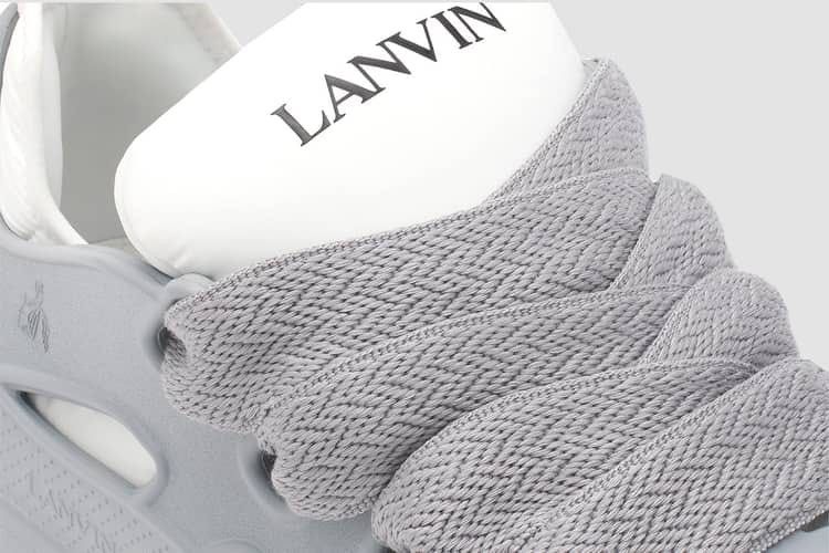Lanvin o1w1db11024 Curb Low Top Sneakers in Block Size US 12 / EU 45 - 4 Thumbnail