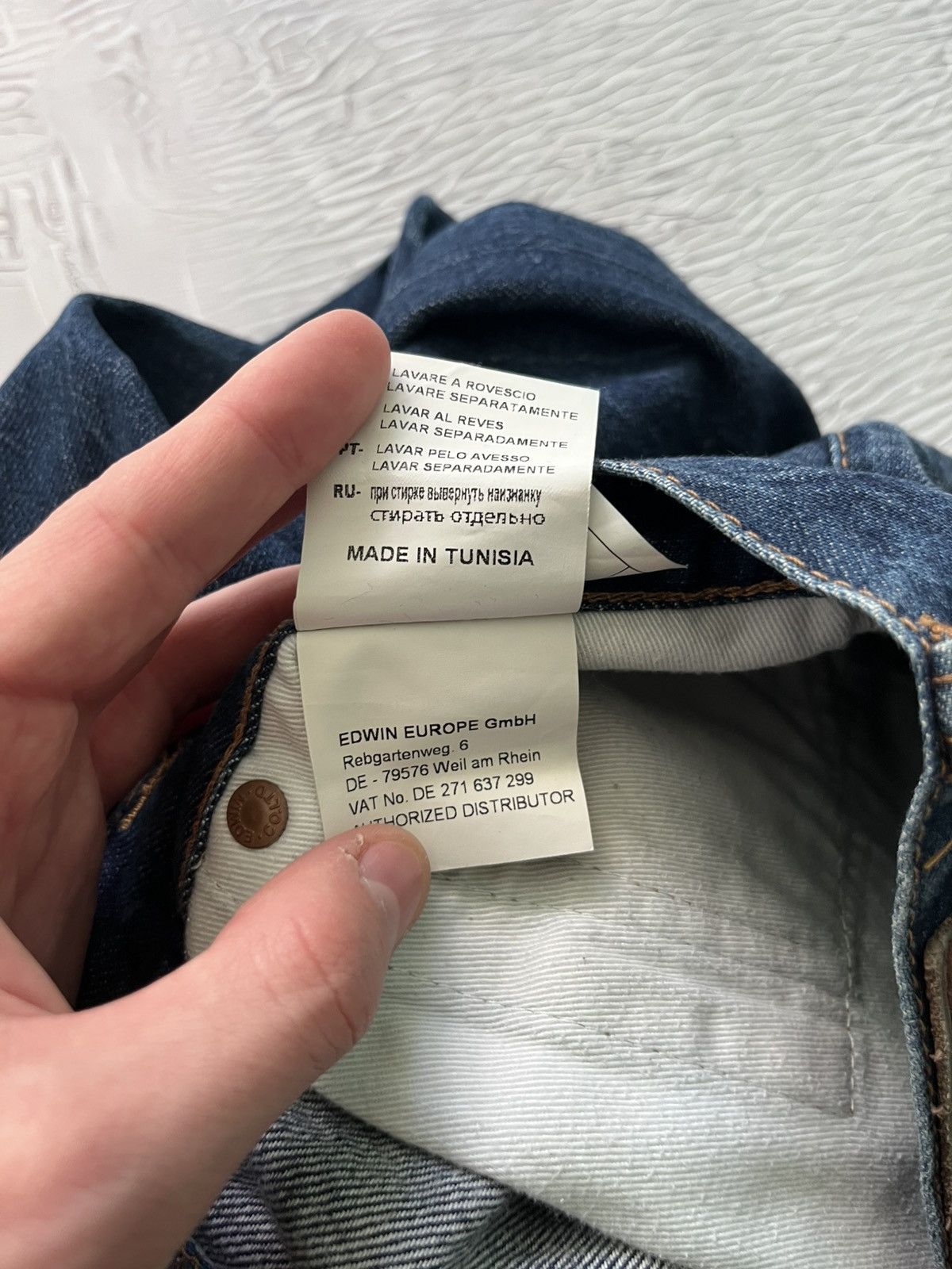 Edwin Edwin Jeans Tokyo Japan Denim Japanese Brand Blue Size US 30 / EU 46 - 12 Thumbnail