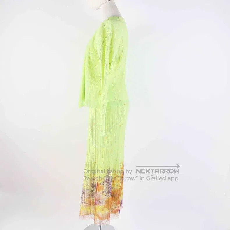 Issey Miyake Issey Miyake Green Coat Size M / US 6-8 / IT 42-44 - 3 Thumbnail