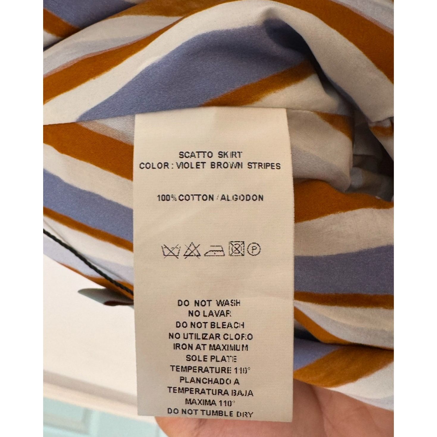 Other Silvia Tcherassi Scatto Stripe Tiered Ruffle Mini Skirt Size 25" / US 0 / IT 36 - 4 Thumbnail