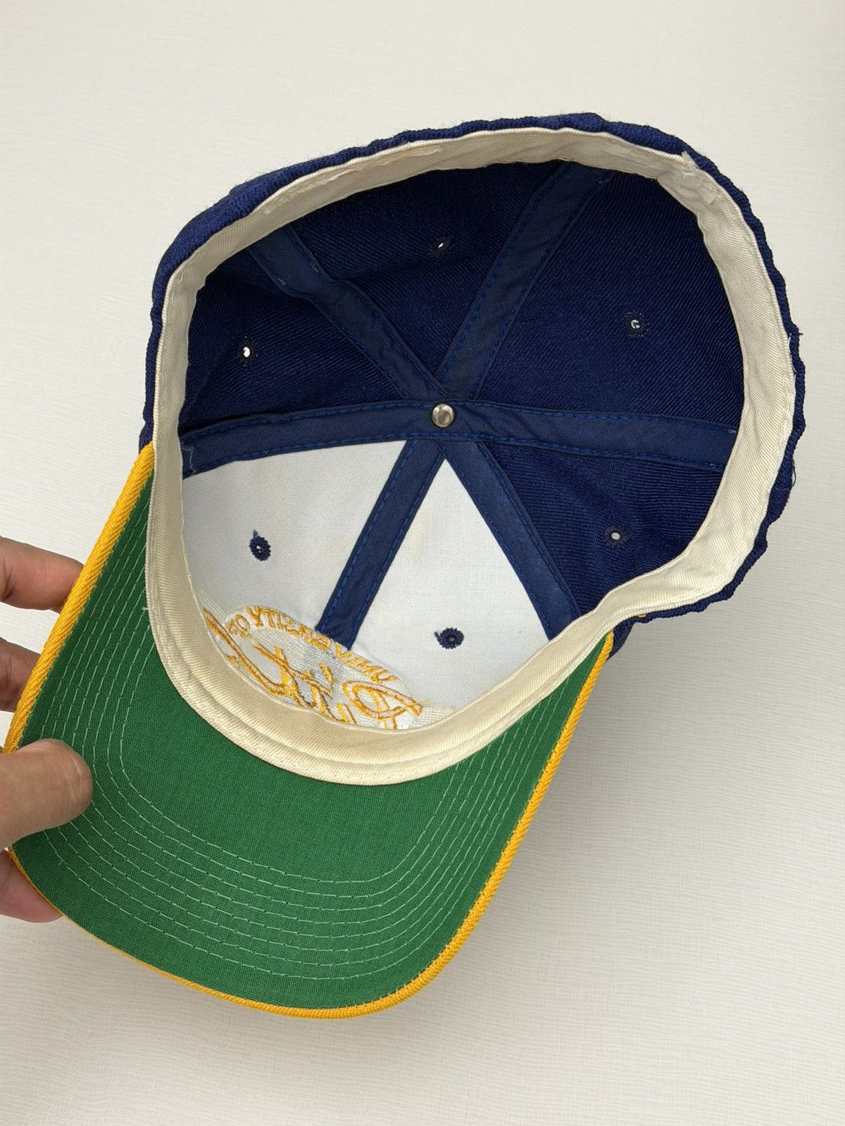 The Game Vintage 90s Pitt Panthers Round Logo The Game Fitted 7 1/4 Size ONE SIZE - 5 Thumbnail