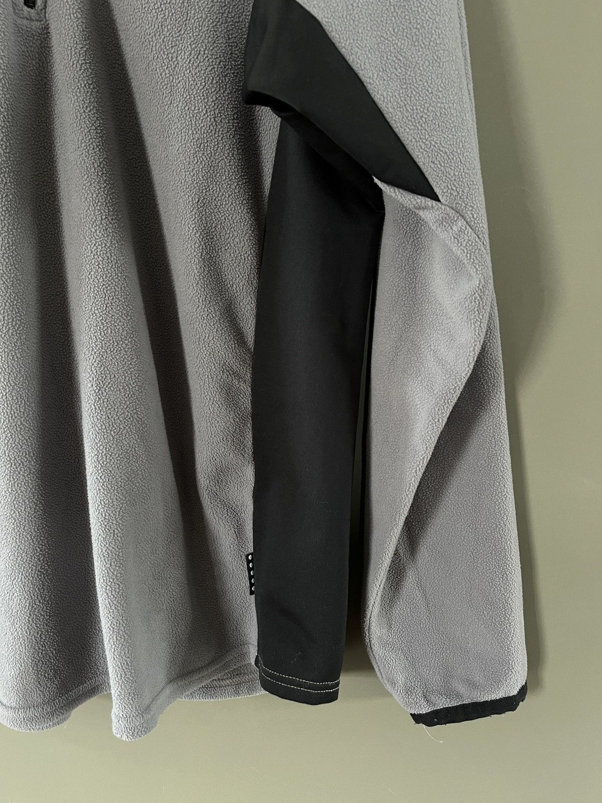 Nike × Vintage Nike Vintage Gray Fleece 1/3 Sweatshirt Size US S / EU 44-46 / 1 - 6 Thumbnail