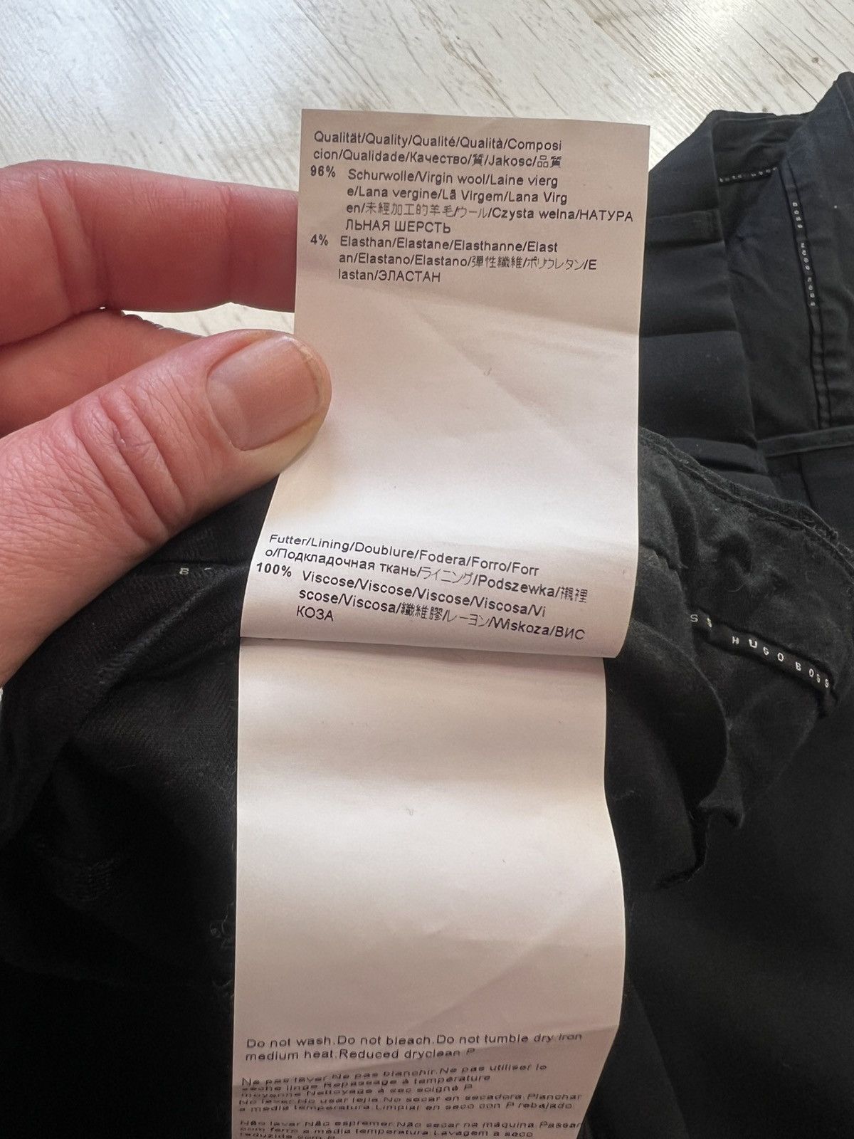 Hugo Boss Hugo Boss “Parker” Wool Trousers – Size 32 Size 48R - 10 Thumbnail