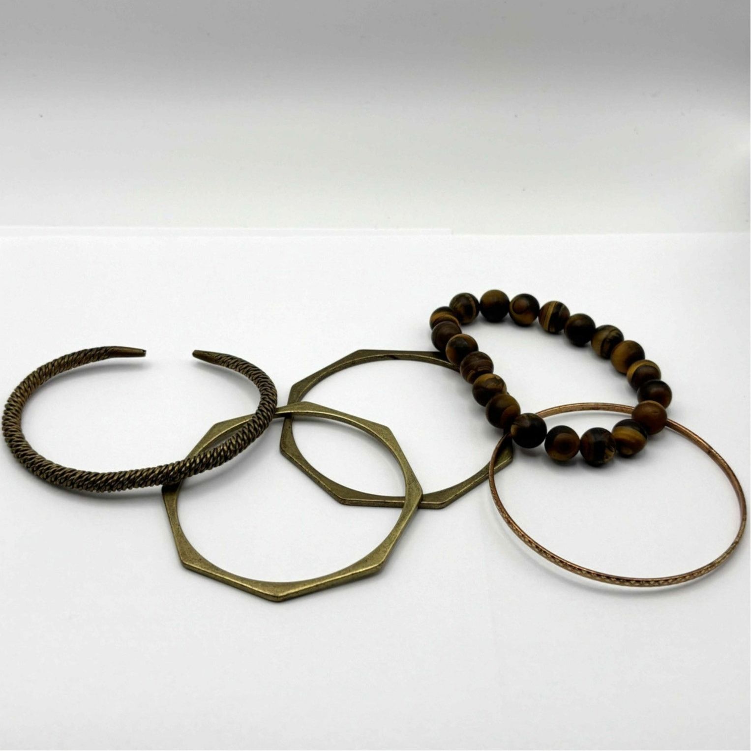 Other Y2K Gold Beaded Bracelet Bundle Size ONE SIZE - 3 Thumbnail