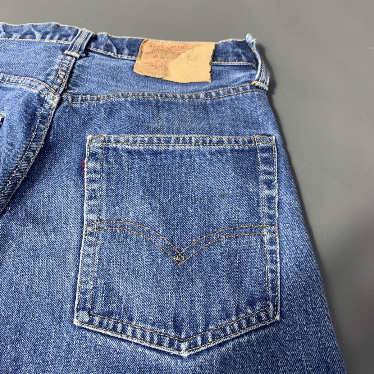 Levi's True Vintage Levis Big E 60s First OG 505 Button 5 Size US 30 / EU 46 - 10 Thumbnail