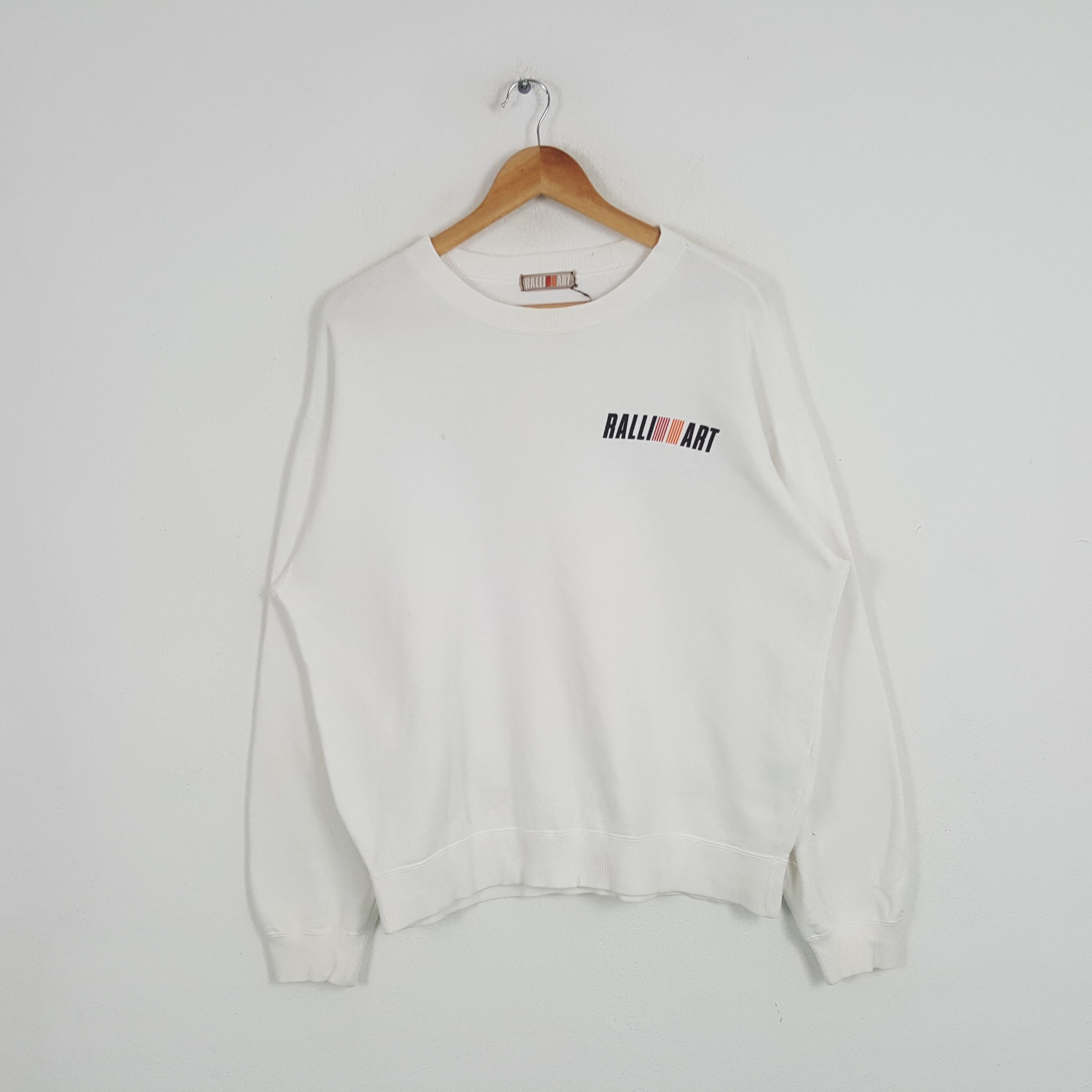 Japanese Brand × Vintage Vintage Ralli Art Mitsubishi Motorsports Racing Sweatshirt Size US L / EU 52-54 / 3 - 3 Thumbnail
