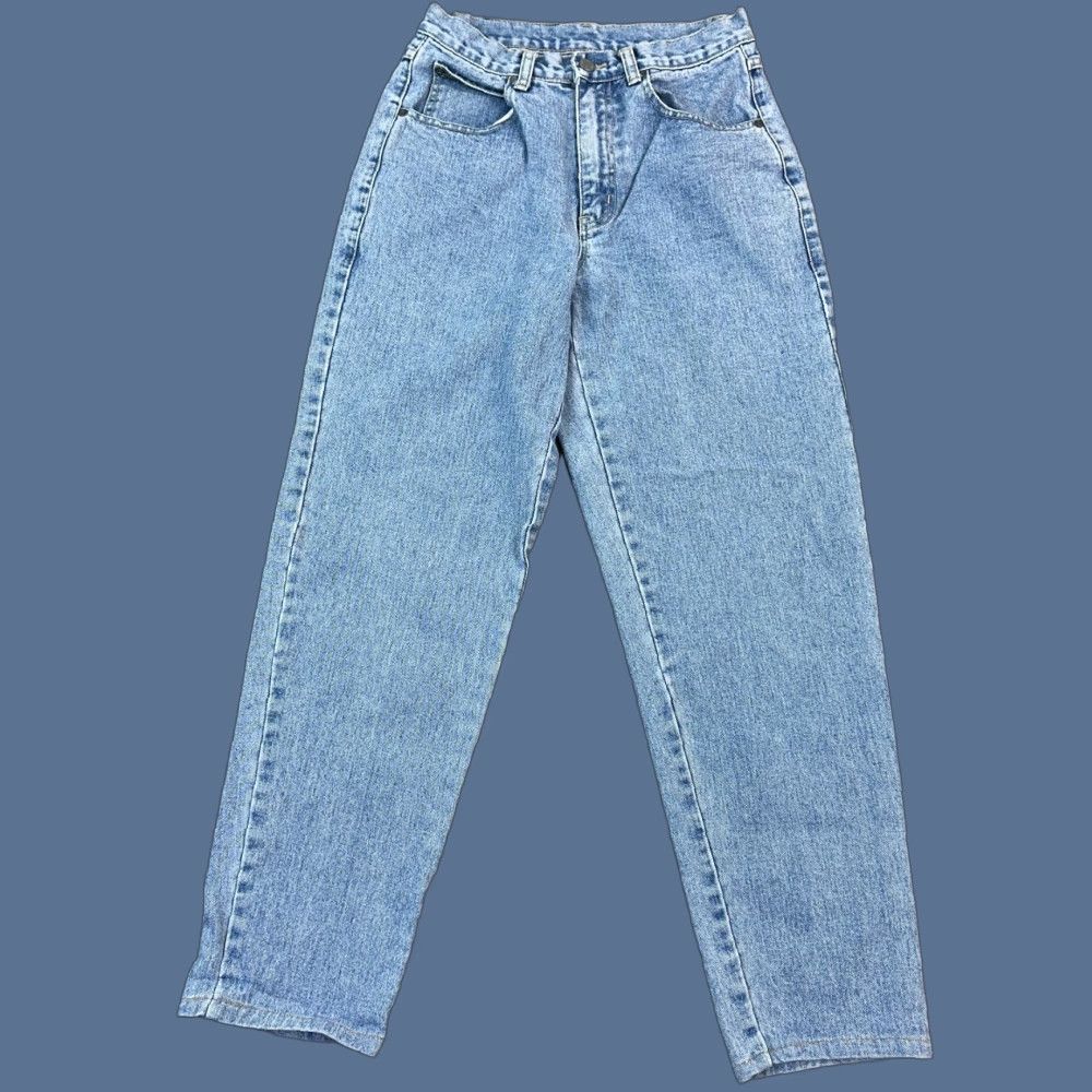 Vintage Vintage New York & Company Jeans Women's 6 Easy Tall Light Wash High Rise Y2K Jeans Mens? Size 28" / US 6 / IT 42 - 1 Thumbnail