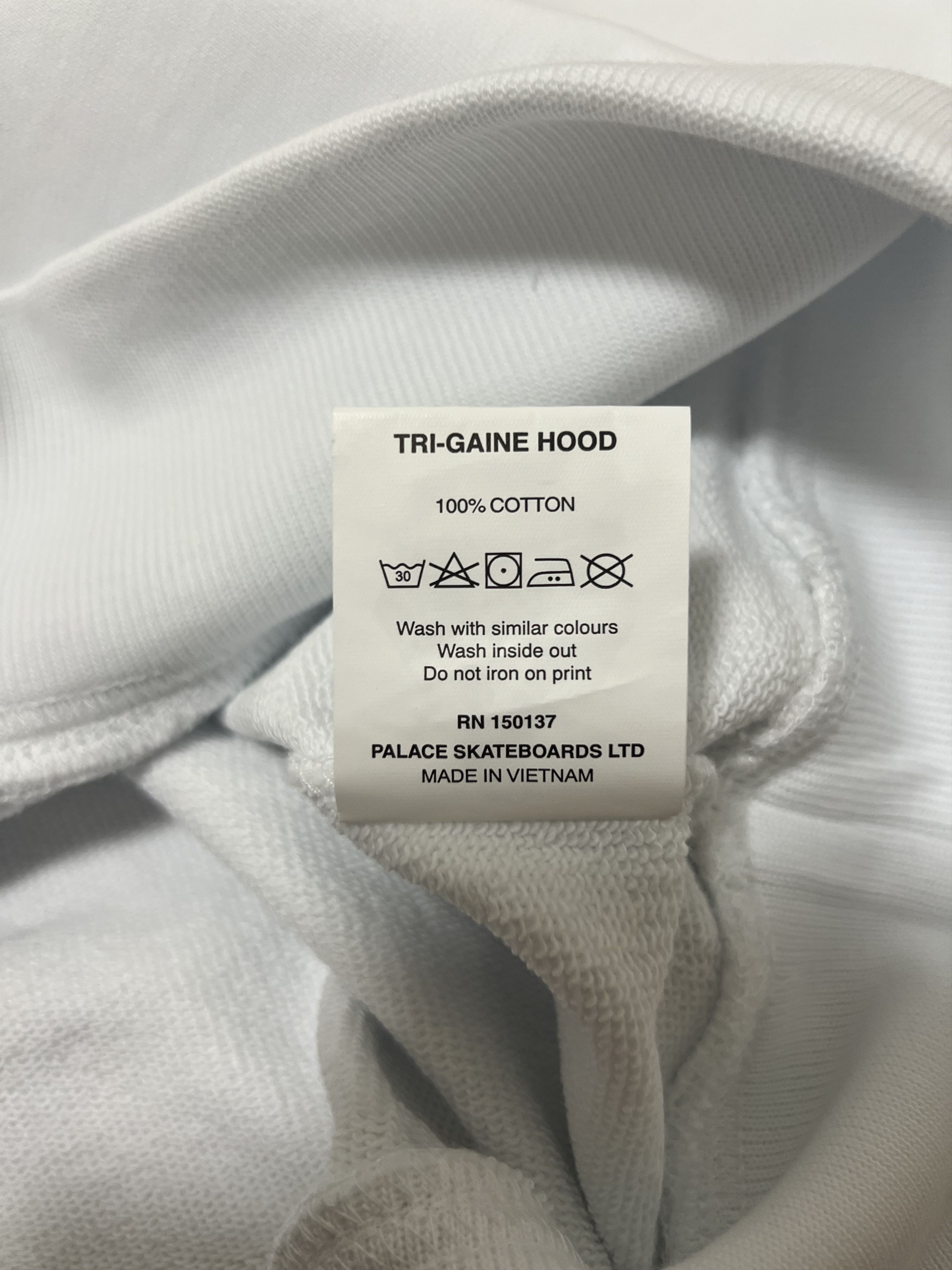 Palace 💚 2020 Palace Tri-Gaine Hoodie White Large NEW Size US L / EU 52-54 / 3 - 9 Thumbnail
