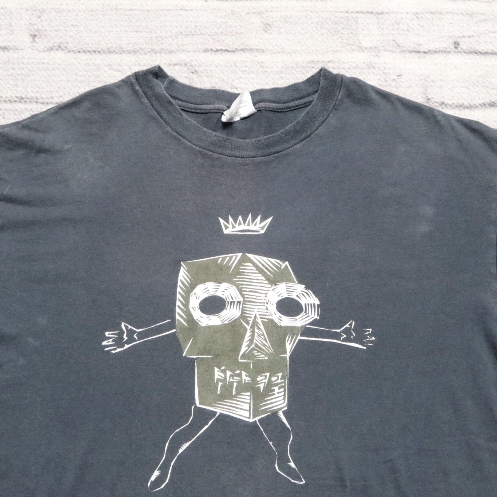Hanes VINTAGE The Residents Cube-E Band Shirt XL Black Mens T-Shirt Size US XL / EU 56 / 4 - 2 Thumbnail