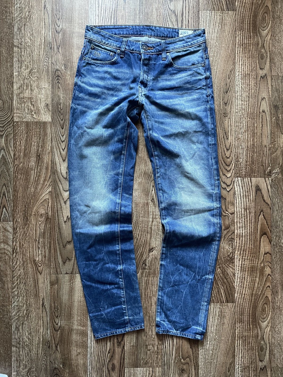 G-Star Vintage G Star Raw denim distressed pants Jeans Size US 29 - 4 Thumbnail