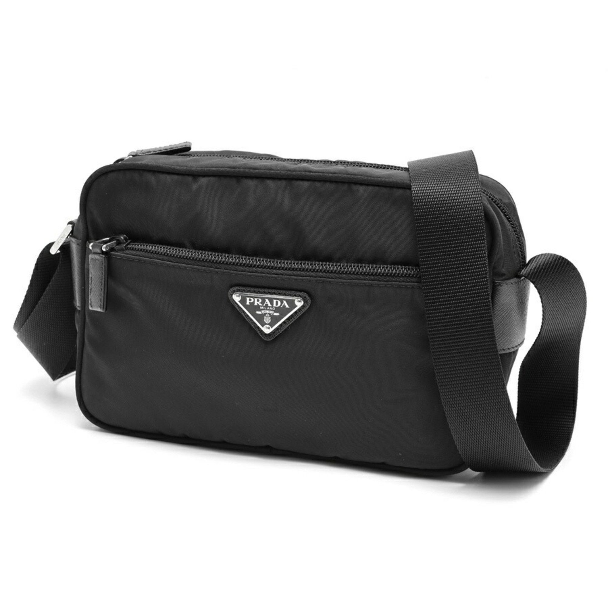 Prada PRADA Shoulder Bag Camera 1BC167 Nylon Black K-158934 Size ONE SIZE - 1 Thumbnail