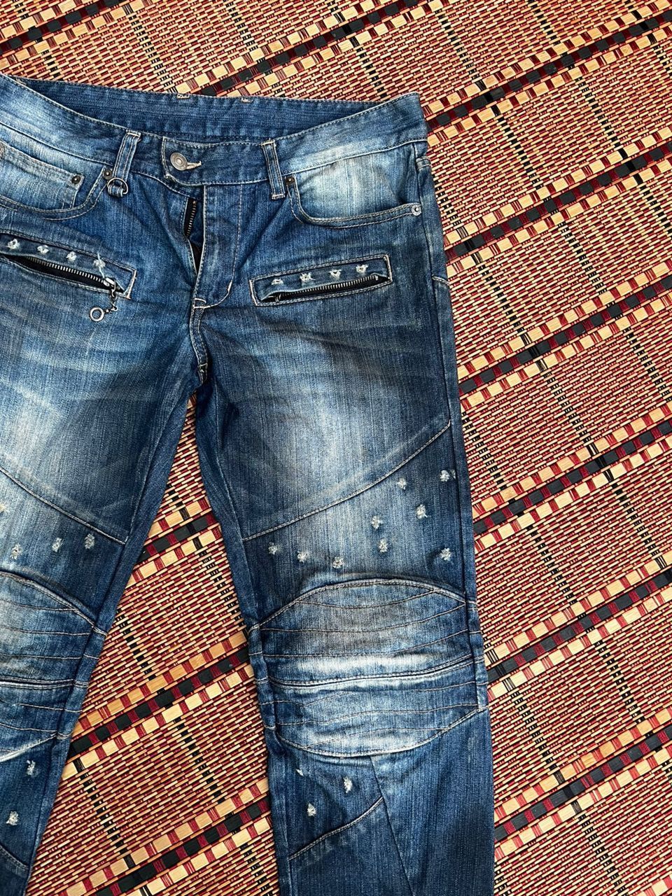 Japanese Brand × PPFM PPFM Eastern Rock Destruct & Deconstruct Denim Size US 32 / EU 48 - 3 Thumbnail