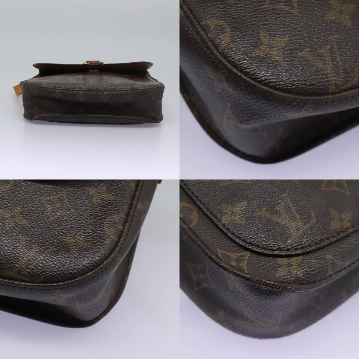 Louis Vuitton LOUIS VUITTON Monogram Saint Cloud GM Shoulder Bag M51242 Size ONE SIZE - 10 Thumbnail
