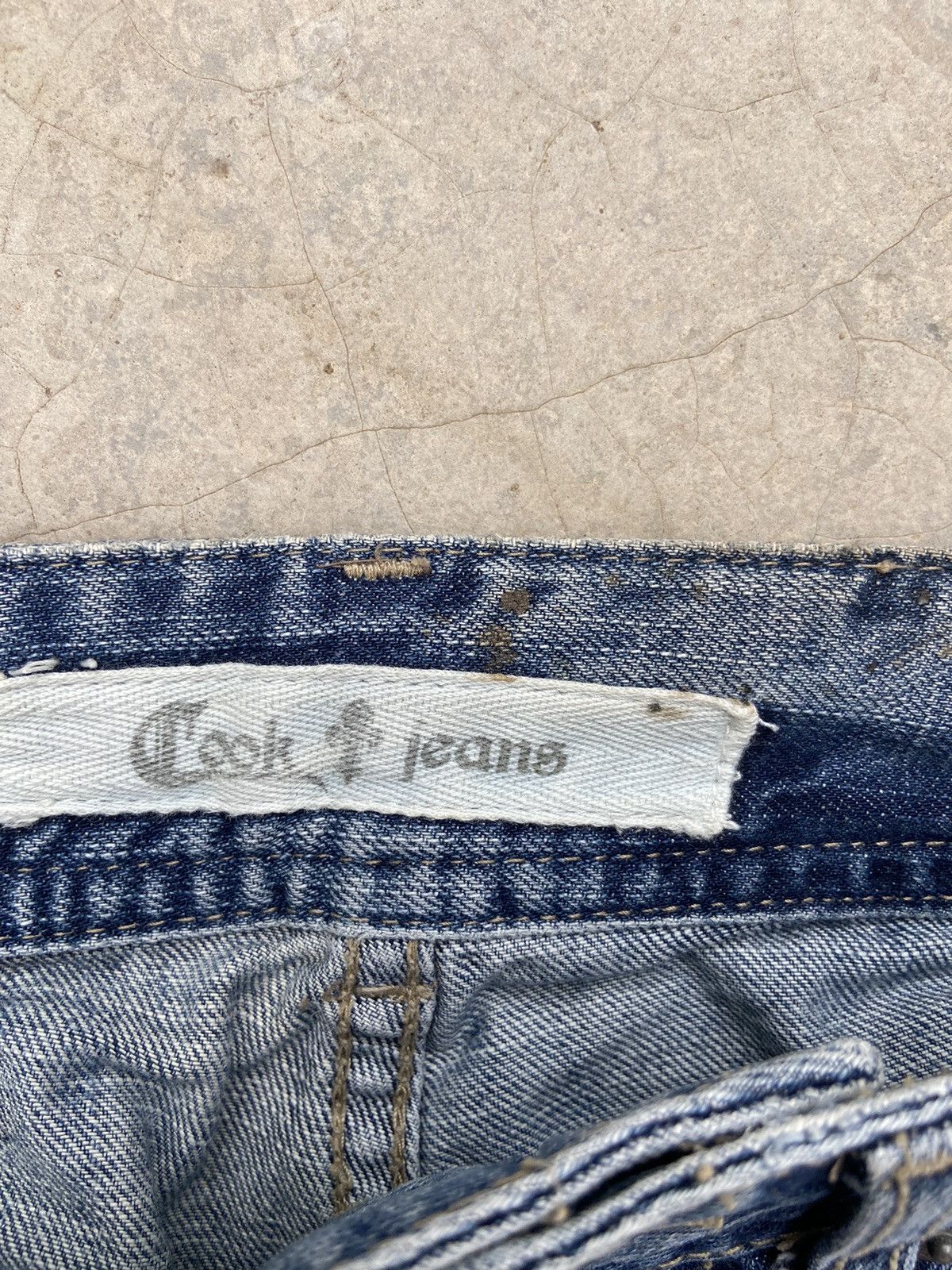 Cook Jeans Cook jeans Distressed denim undercover design reconstructed Size US 29 - 8 Thumbnail