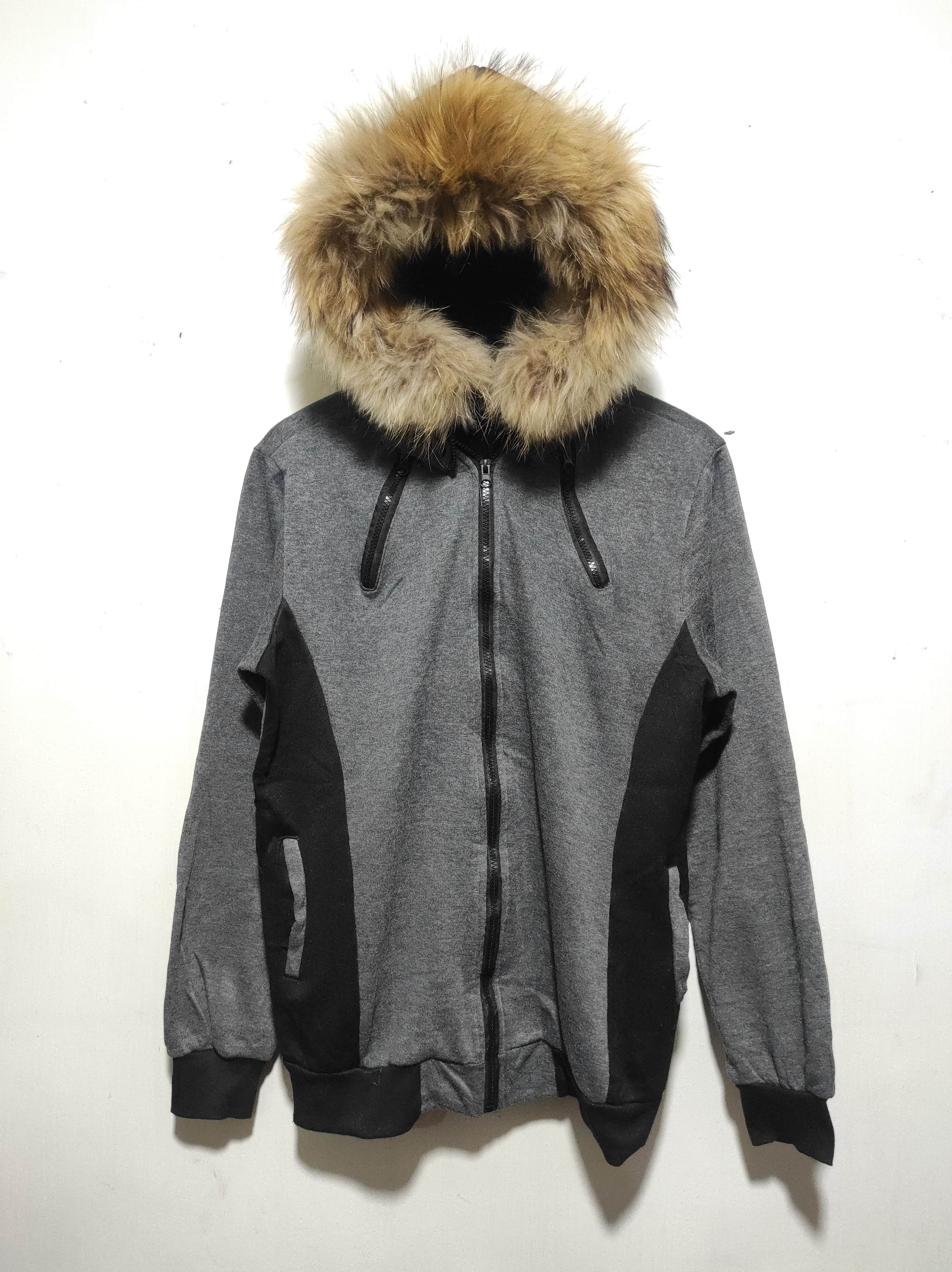 Hysteric Glamour Gray Double Layer Zipper Fur Hoodie Lgb Style Size US S / EU 44-46 / 1 - 5 Thumbnail