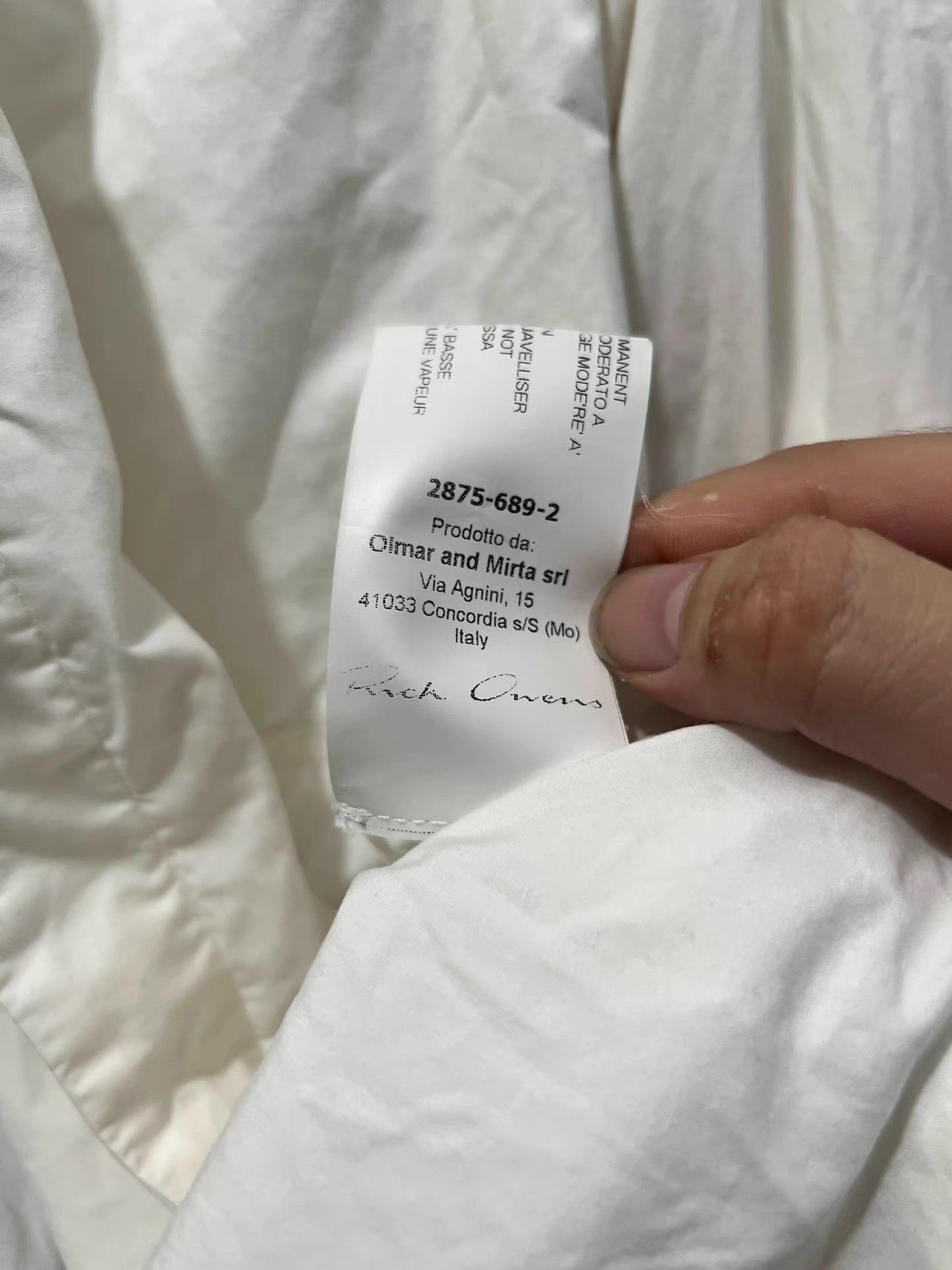 Rick Owens Rick Owens F/W14 Moody Tank Shirt Size US L / EU 52-54 / 3 - 8 Thumbnail