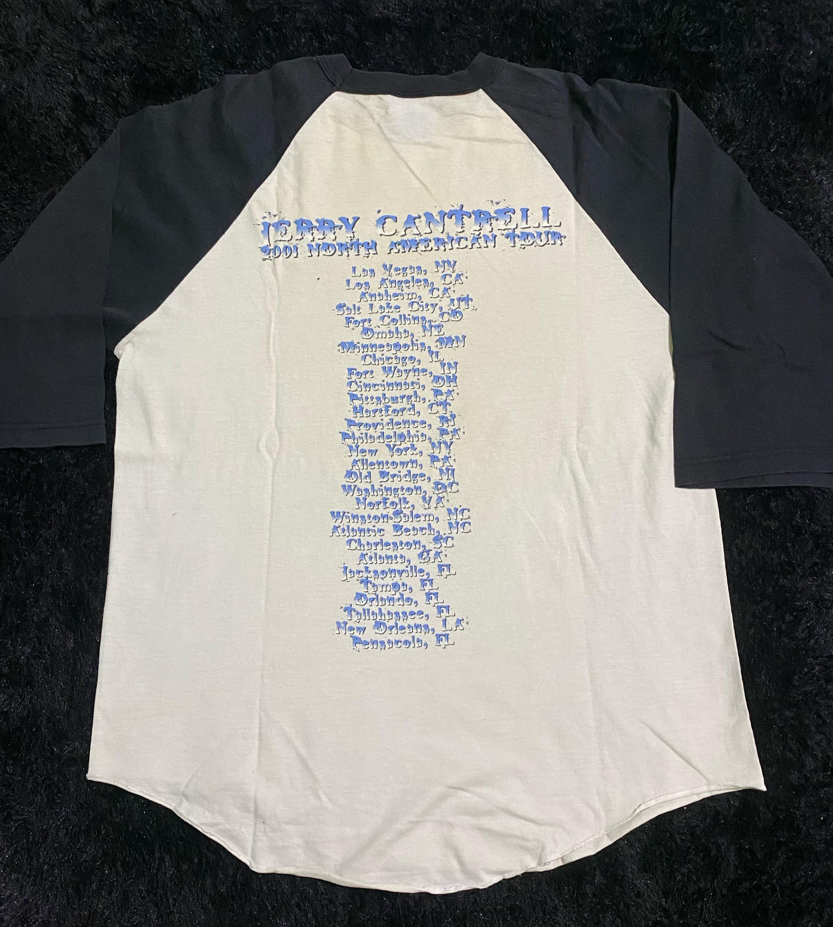 Band Tees Vintage Jerry Cantrel Tour Raglan Alice in chains Size US L / EU 52-54 / 3 - 3 Thumbnail
