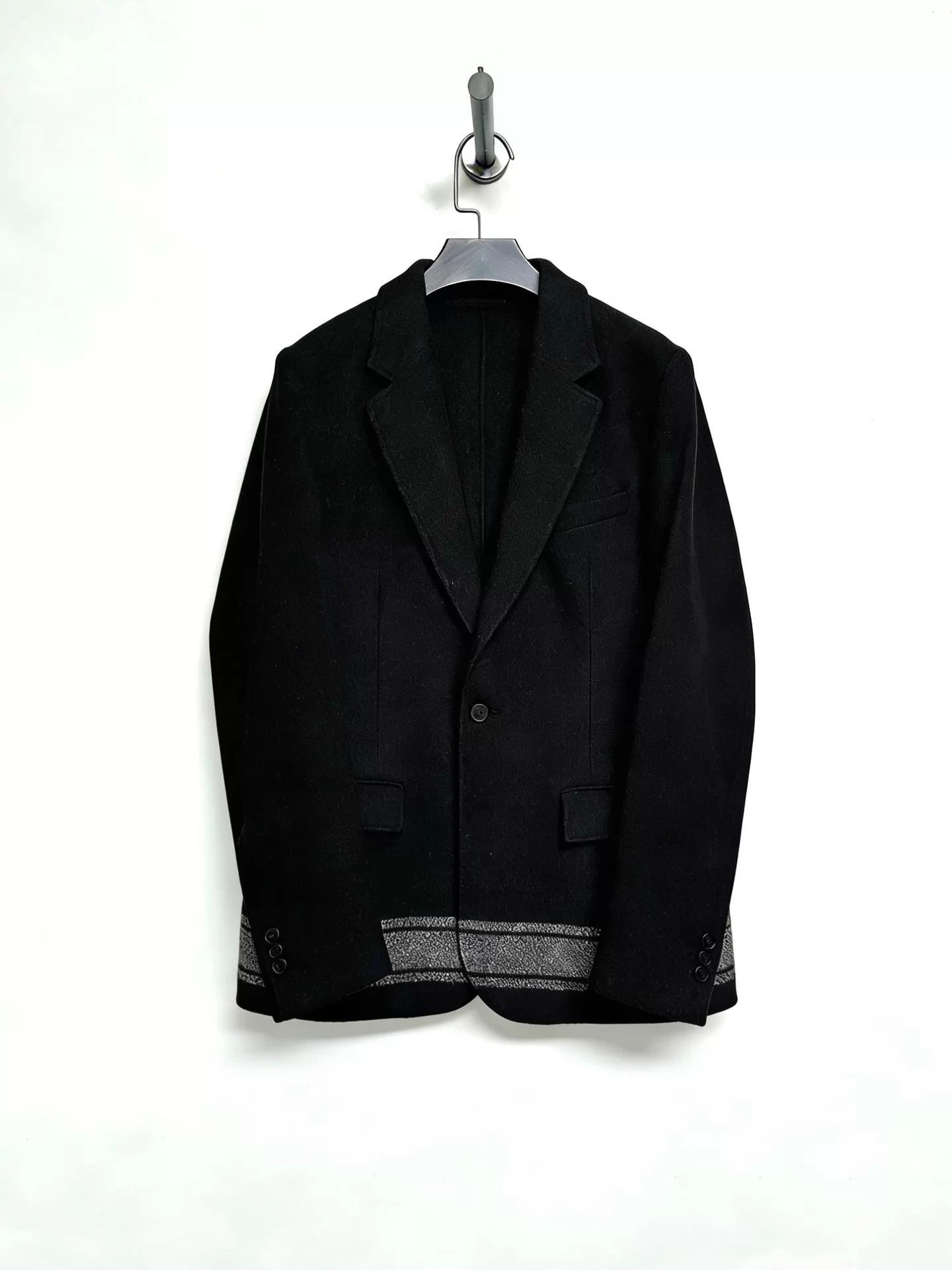 Other Maison Martin Margiela 14AW Wool Lambskin Layered Blazer Size US M / EU 48-50 / 2 - 1 Thumbnail
