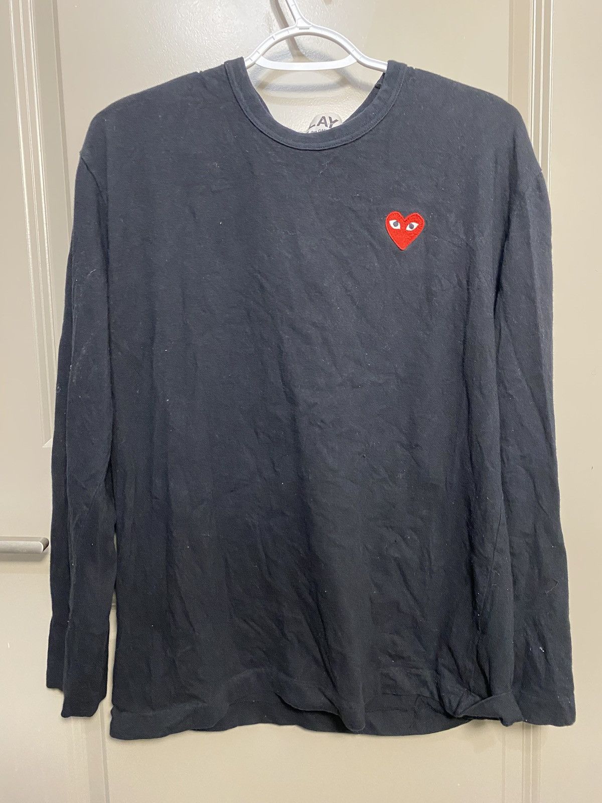 Comme des Garcons PLAY Comme Des Garcons Long Sleeve T Shirt Size US XL / EU 56 / 4 - 1 Thumbnail