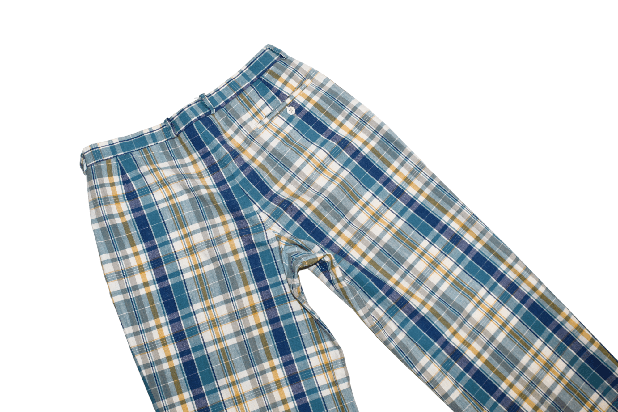 Lacoste 80s Chemise Lacoste Relaxed Double-check Cotton Casual Pants Size US 32 / EU 48 - 10 Thumbnail