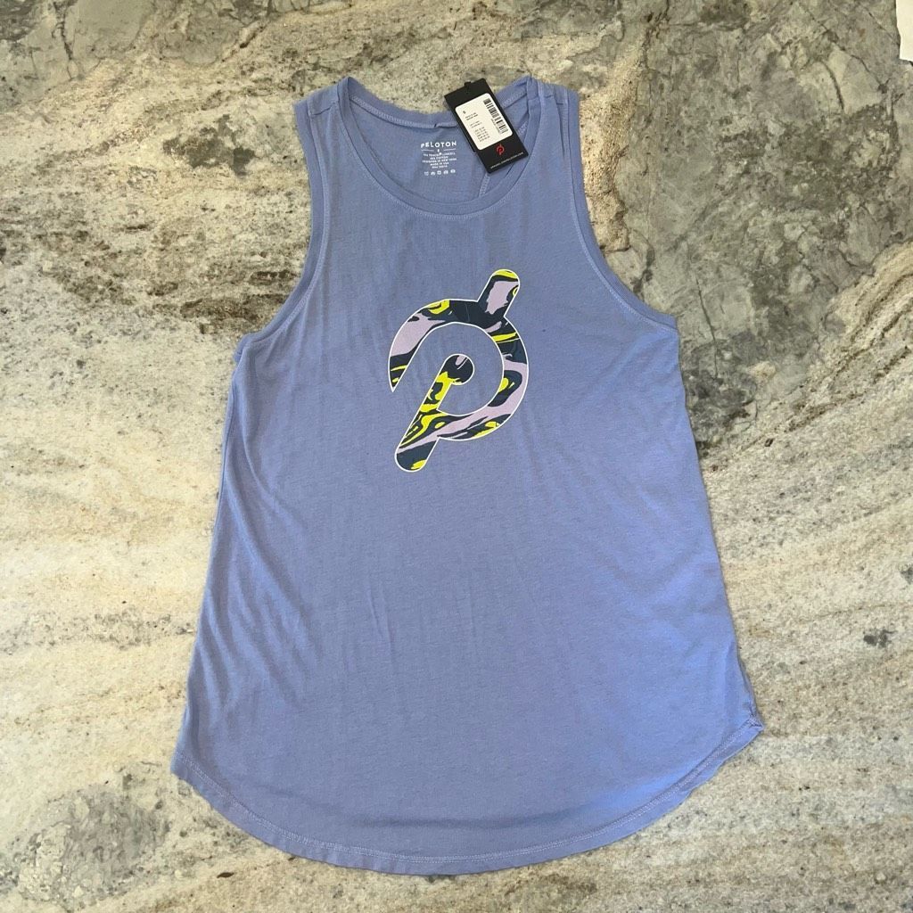 Other Peloton PS121 Flow Racerback Tank in Cornflower Blue Front Logo Women’s Small Size S / US 4 / IT 40 - 5 Thumbnail