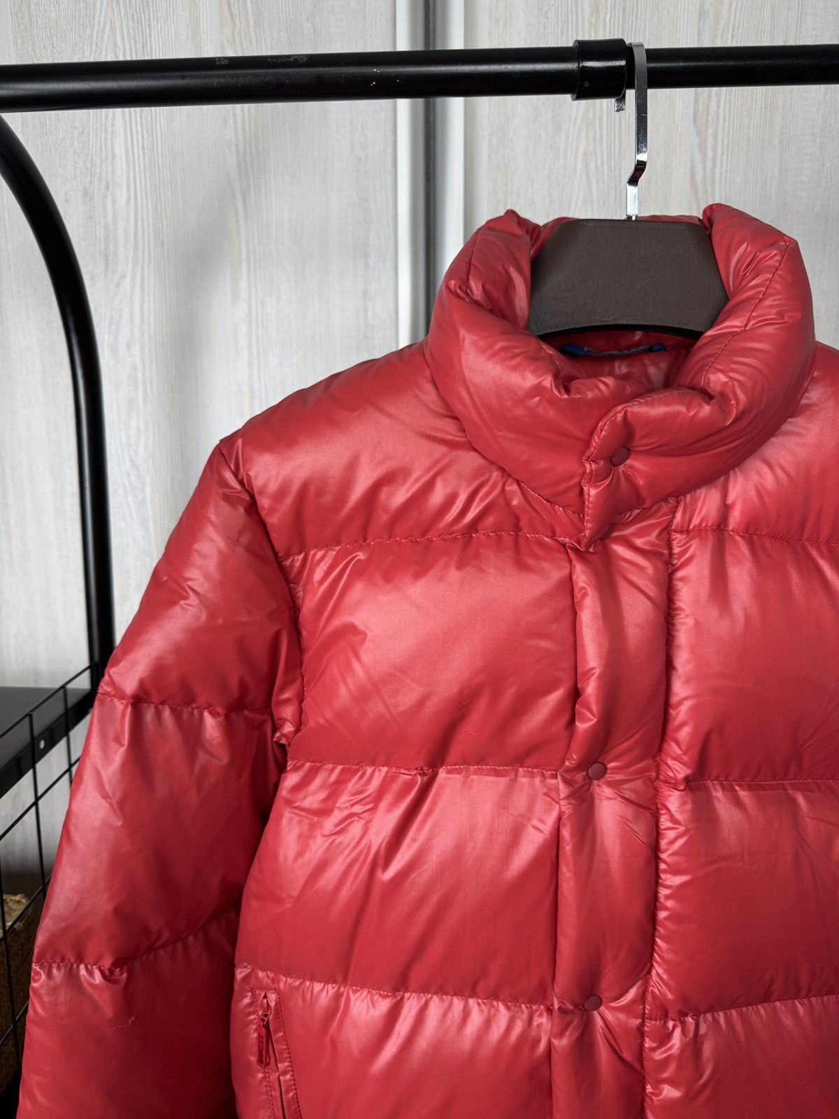 Moncler VTG Moncler Grenoble Red Puffer Down Jacket Rare 90s Snap Size US M / EU 48-50 / 2 - 3 Thumbnail