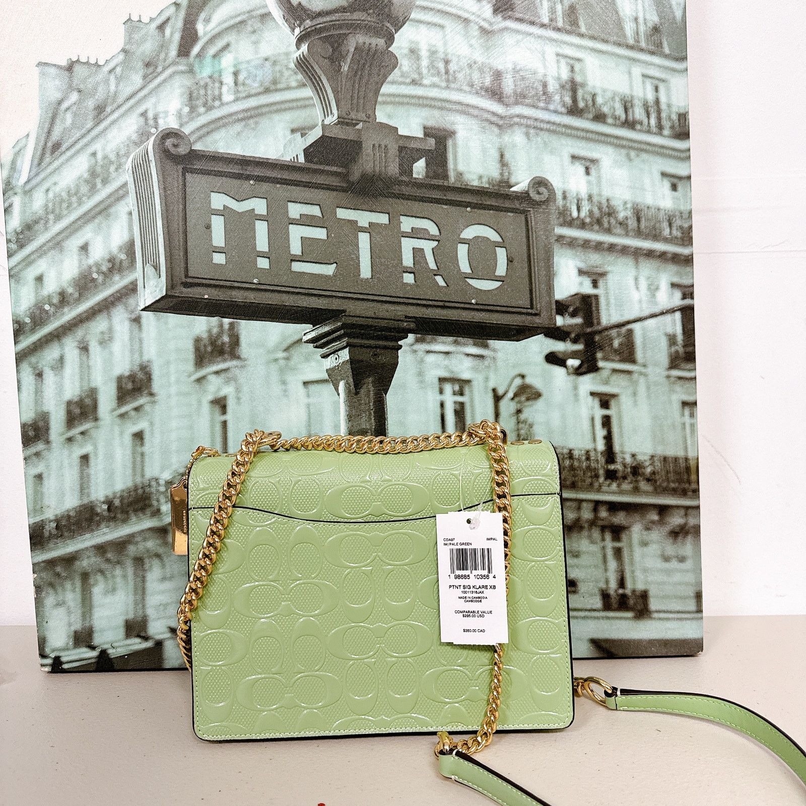 Coach Coach CDA97 Klare Crossbody Bag In Signature Leather Pale Size ONE SIZE - 2 Thumbnail