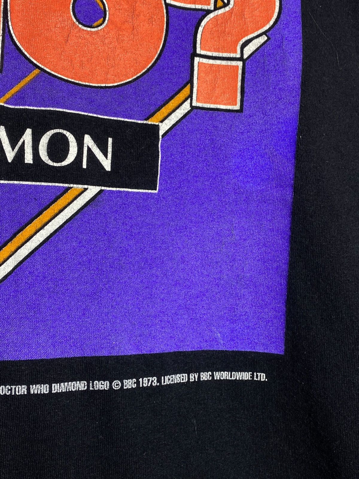 Vintage Vintage 90s Doctor Who Dr. Solomon BBC Promo Graphic T-shirt Size US XL / EU 56 / 4 - 7 Thumbnail