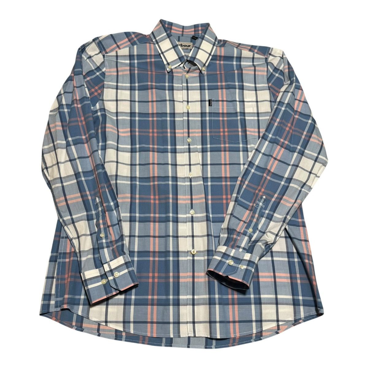 Barbour Barbour Jeff Check Plaid Button Up Long Sleeve Men's Medium Size US M / EU 48-50 / 2 - 1 Thumbnail