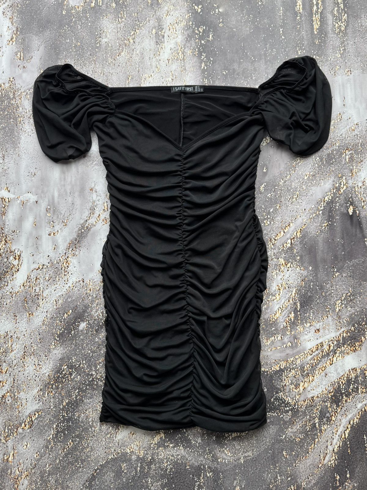 Vintage Vintage Mesh Lush Mini Dress Size S / US 4 / IT 40 - 1 Thumbnail