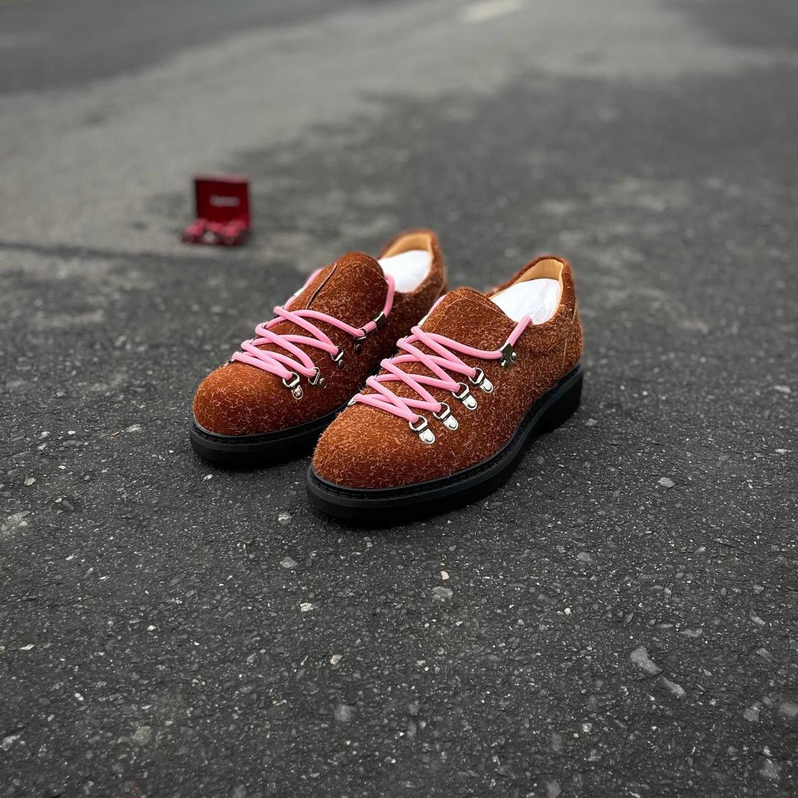Other Textured Shag Hiking Derby Shoes Size US 8 / EU 41 - 4 Thumbnail