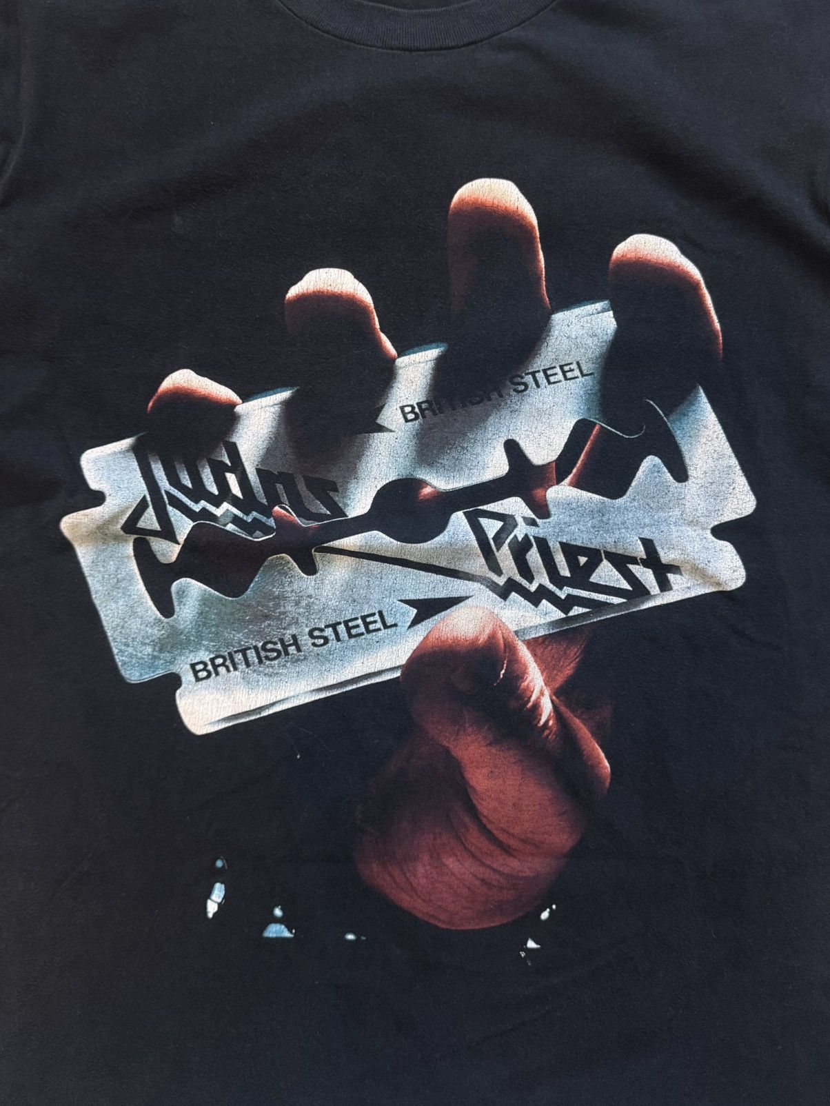 Judas Priest Judas Priest British steel 1980 Vintage Shirt Size US L / EU 52-54 / 3 - 3 Thumbnail