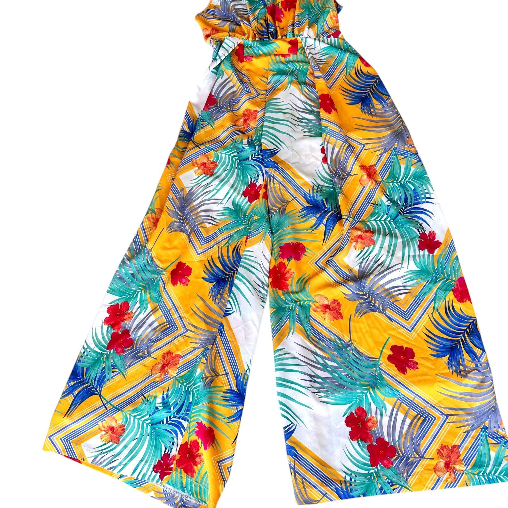 Other L Atiste by Amy Palazzo Pant Jumpsuit Sz M One Piece Floral Size M / US 6-8 / IT 42-44 - 9 Thumbnail