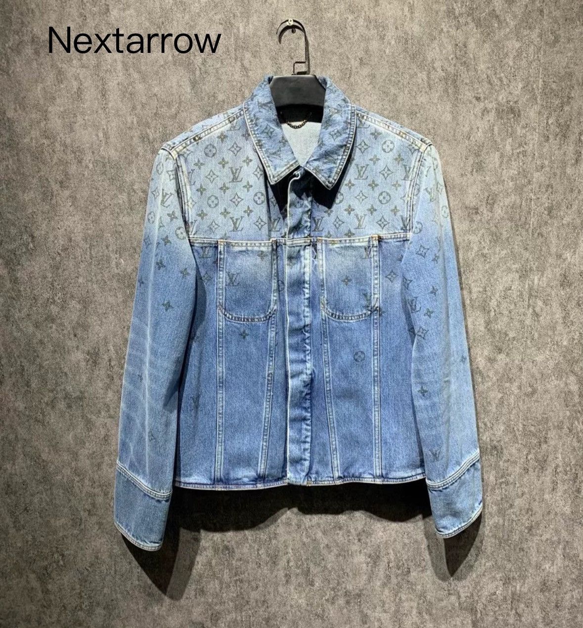 Louis Vuitton LOUIS VUITTON Gradient presbyopia denim jacket2412 Nextarrow Grailed