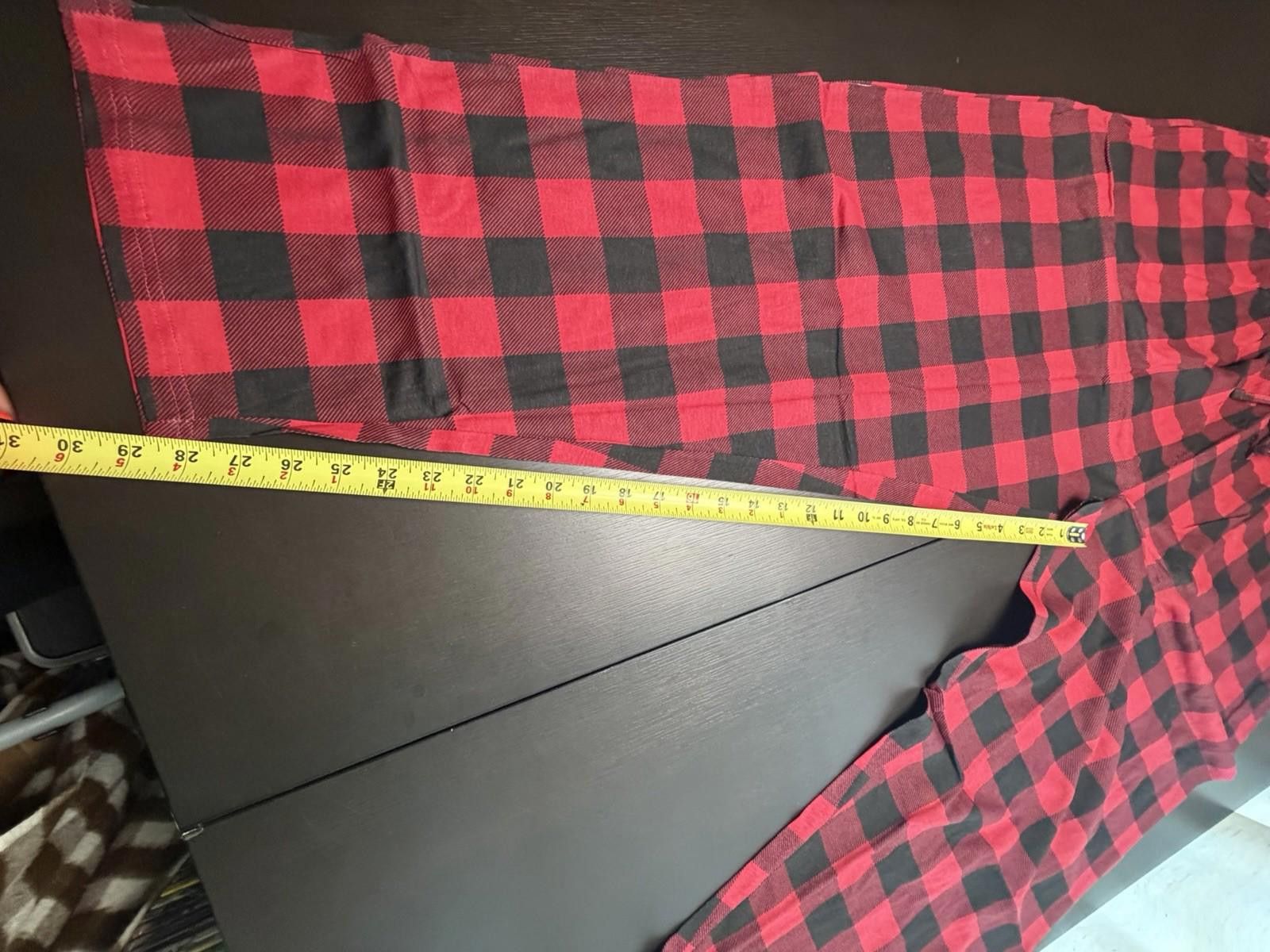 Other Sleep Hero Pajamas Set Mens 3XL Sleepwear NEW Black Red Size ONE SIZE - 8 Thumbnail