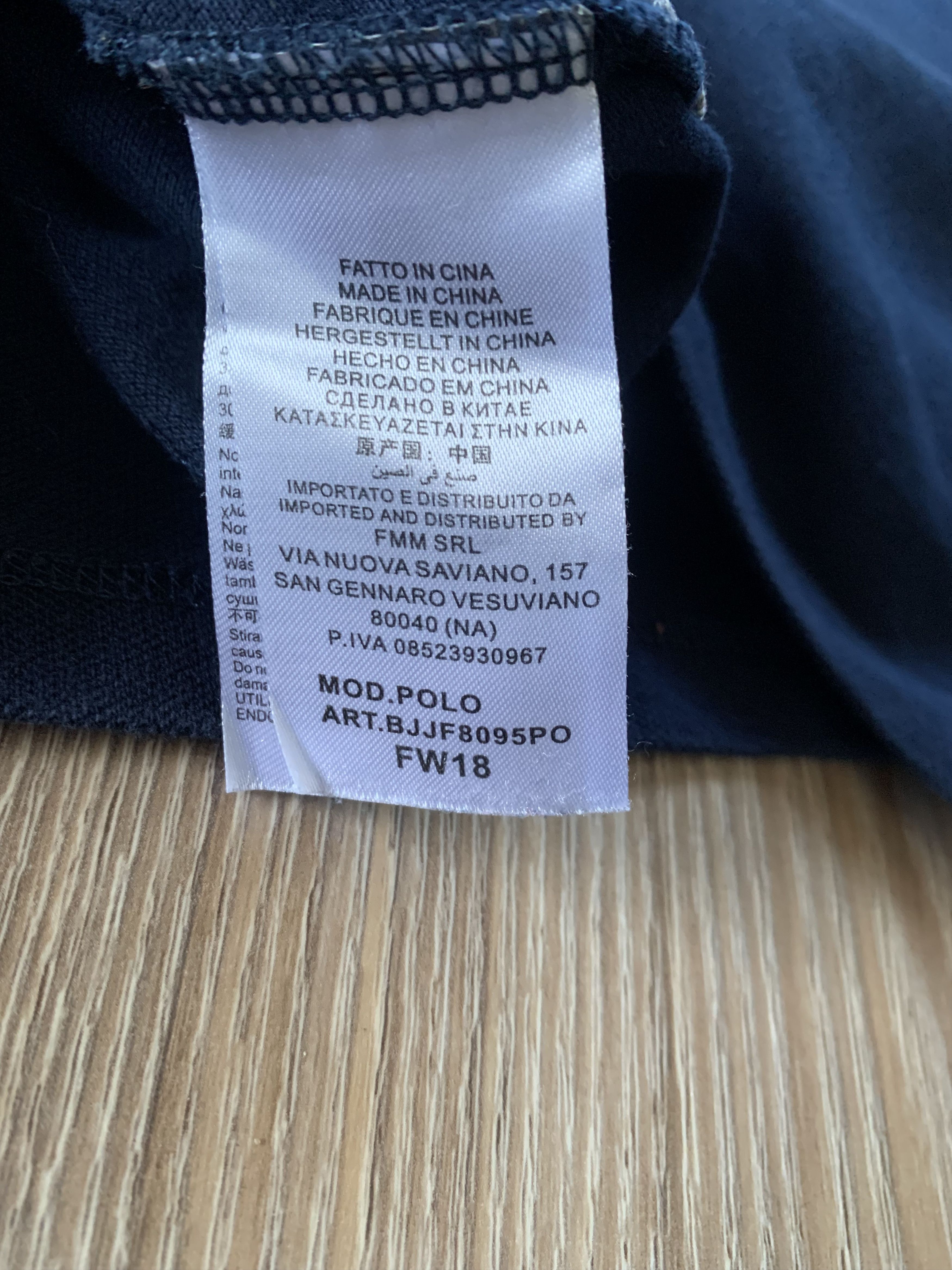 Bugatti Bugatti Navy Long Sleeve Polo T Shirt Size US L / EU 52-54 / 3 - 7 Thumbnail