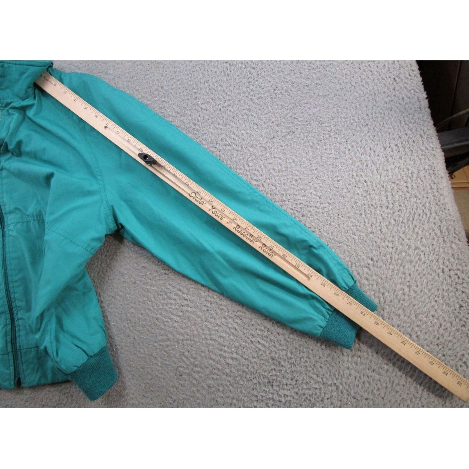 Sears Vintage Sears Teal Blue Full Zip Bomber Jacket Mens 80s Pockets Read Size US M / EU 48-50 / 2 - 6 Thumbnail