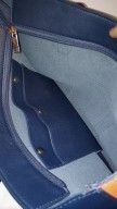 The Unbranded Brand Genuine Leather Color Block Mid-Sized Tote Size ONE SIZE - 6 Thumbnail