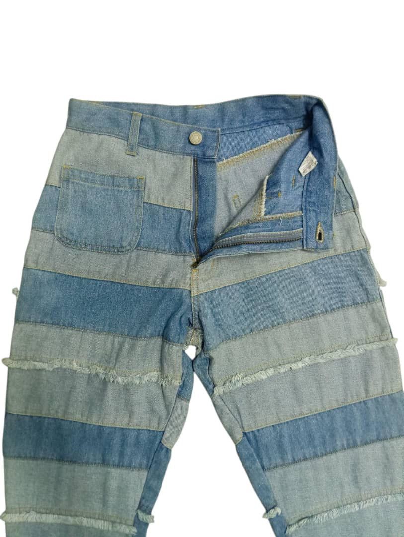 Hysteric Glamour × Japanese Brand × Le Grande Bleu (L.G.B.) Vintage Hagi Flare Denim Pants Size US 27 - 5 Thumbnail